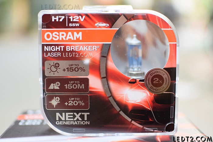 Đèn halogen Osram Night Breaker Laser +150%