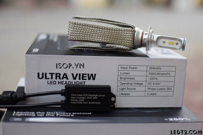 Đèn pha LED Ultra View Gen 2 +250%