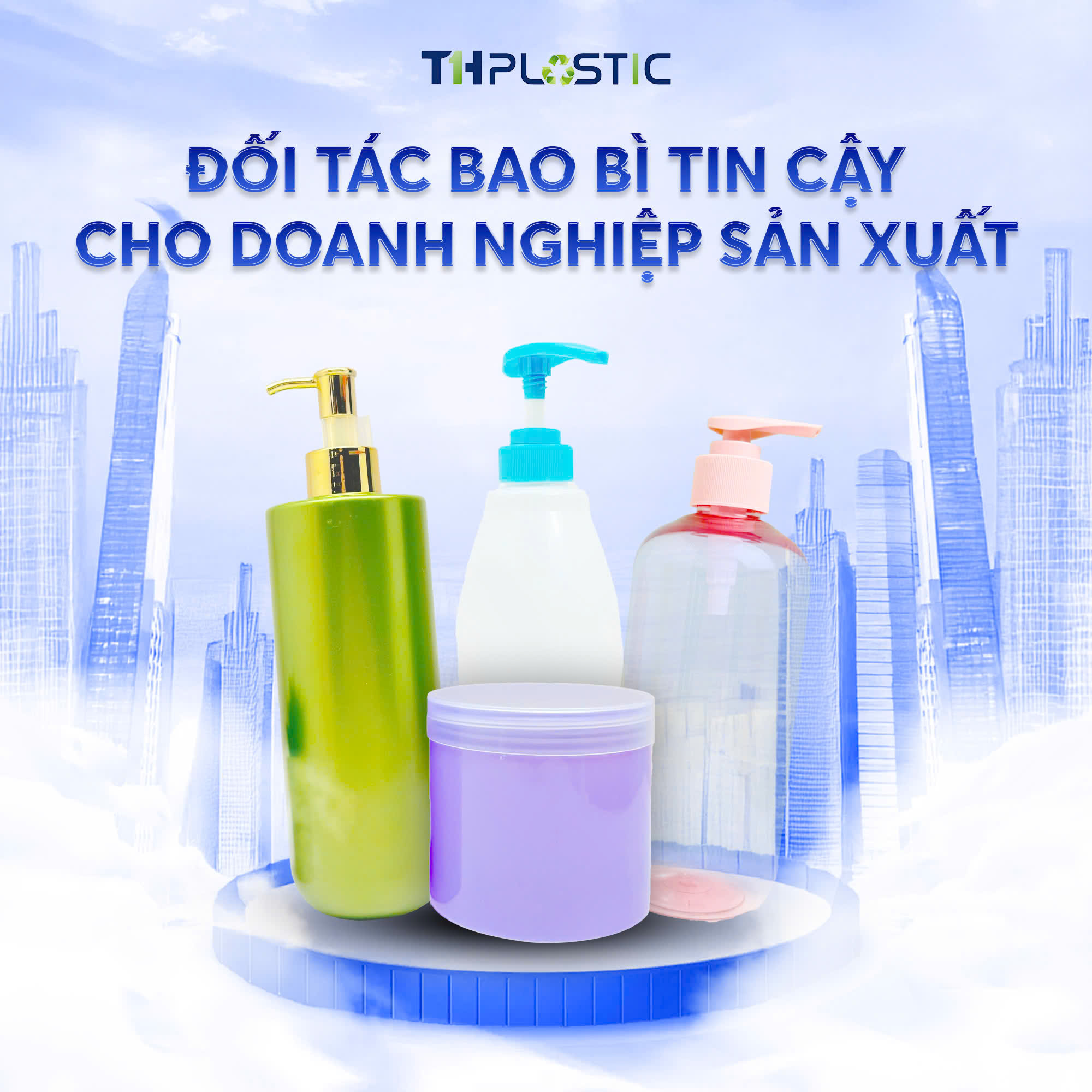TH Plastic – Địa chỉ cung cấp chai lọ nhựa có thiết kế đẹp mắt, chất lượng cao