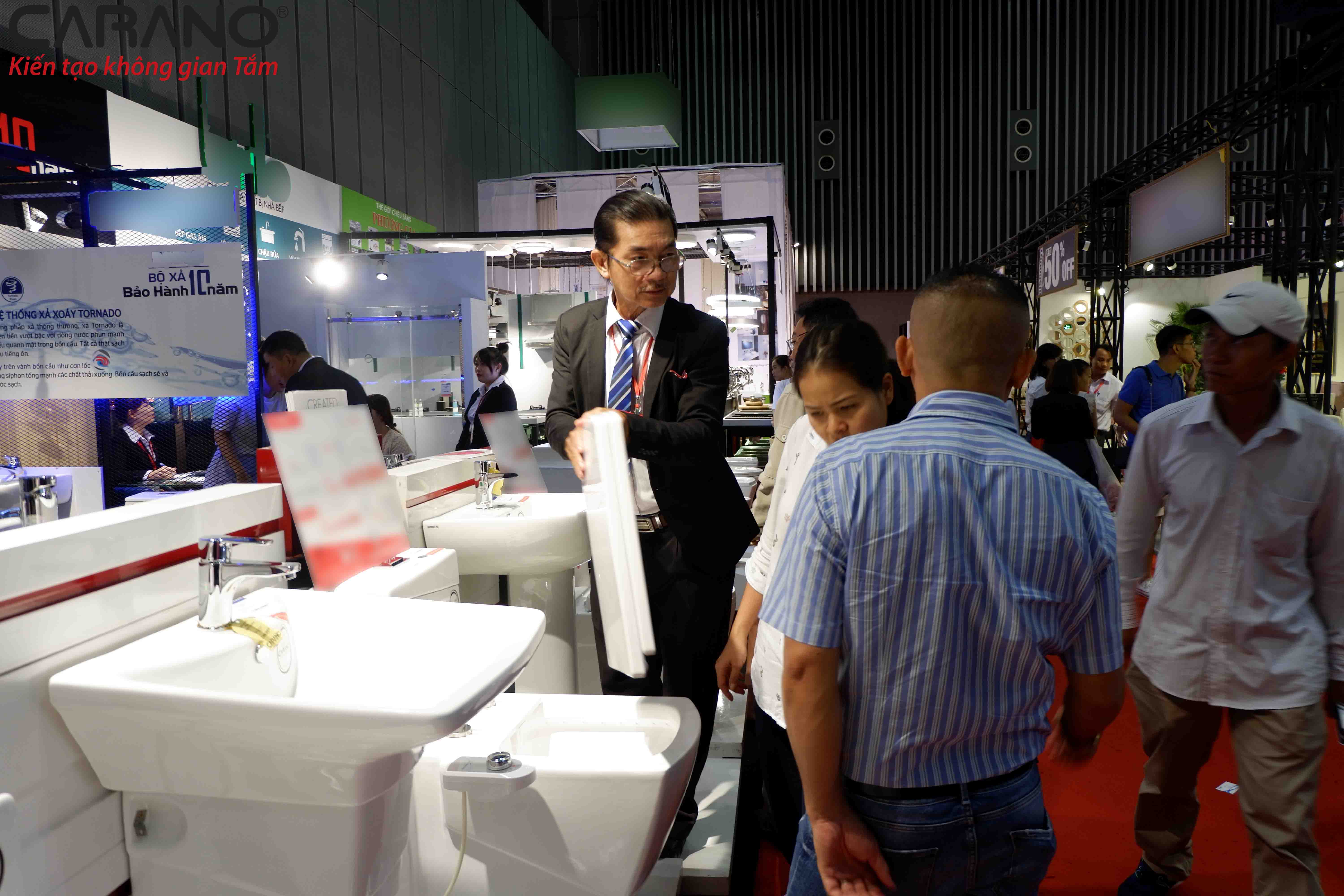 Top 3 toilet được yêu thích nhất tại Vietbuild 09/2017