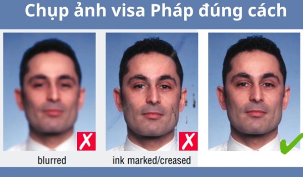 Chụp ảnh visa Pháp đúng cách
