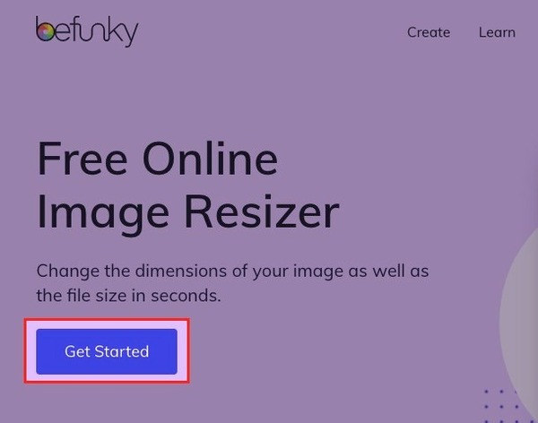 Truy cập BeFunky và bắt đầu chỉnh sửa
