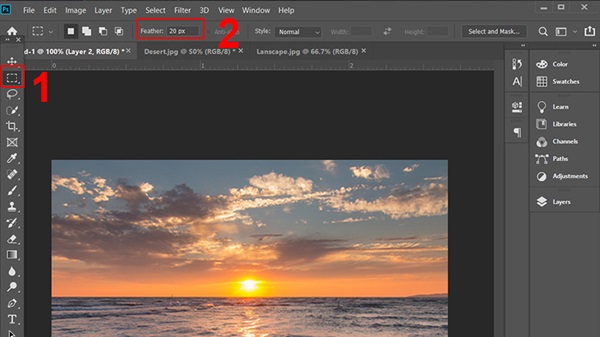 Chọn Rectangular Marquee