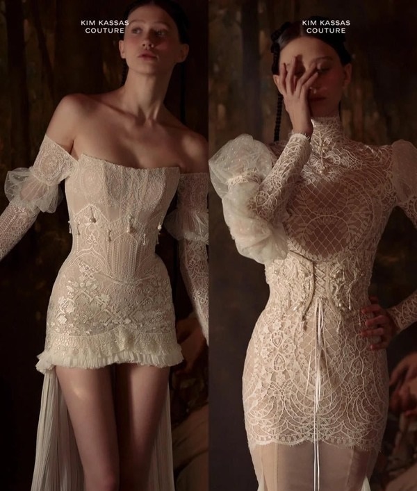 Mẫu ảnh váy cưới ngắn đẹp được nhiều cô dâu yêu thích