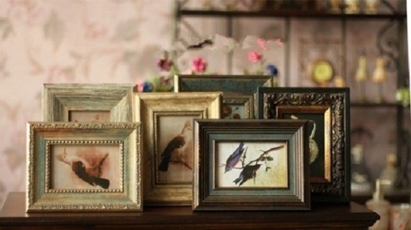 Mẫu khung ảnh Vintage cổ điển, độc đáo