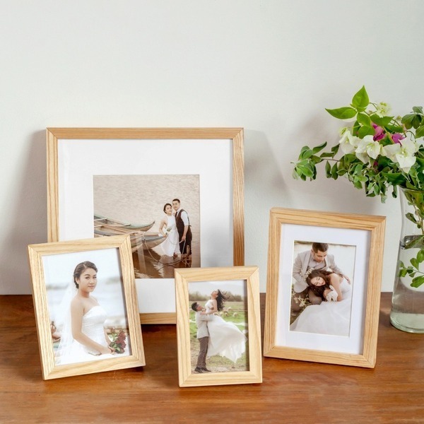 Khung ảnh đẹp để ghép ảnh bằng gỗ