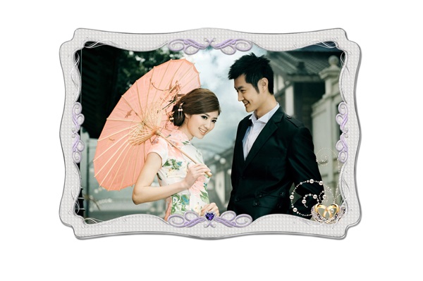 Mẫu khung ảnh nhựa đám cưới đẹp