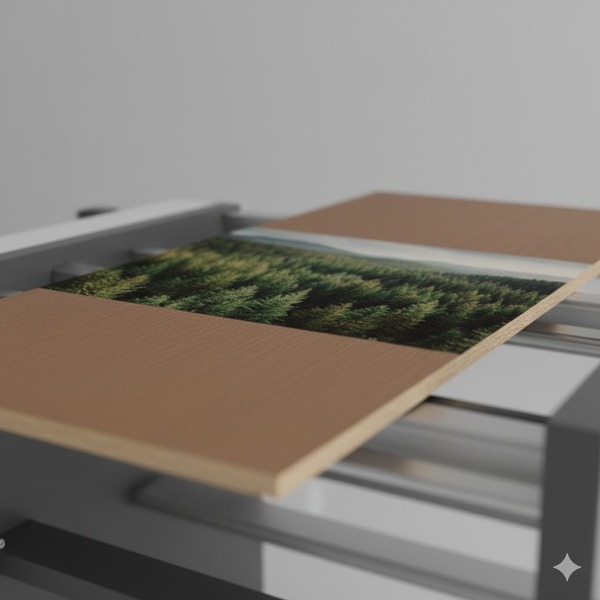 In ảnh lên gỗ MDF