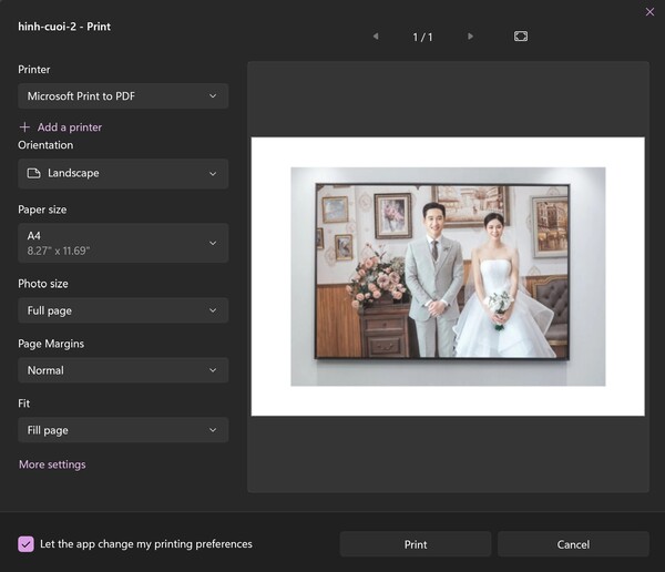 Cách in ảnh từ Zalo trên máy tính đơn giản, dễ làm