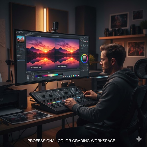 Cân chỉnh màu sắc, độ sáng và tương phản