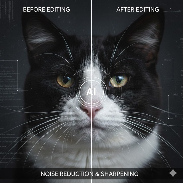 Xử lý nhiễu và làm sắc nét ảnh trước khi in