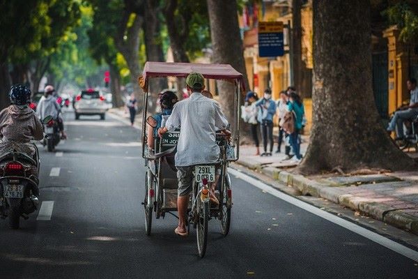 Hình ảnh chiếc xe xích lô đã từng là biểu tượng của đường phố Thủ Đô