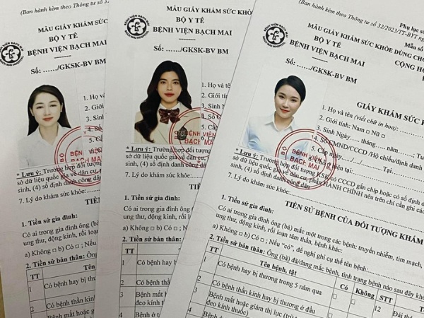 Ảnh thẻ khám sức khỏe và những quy định cụ thể