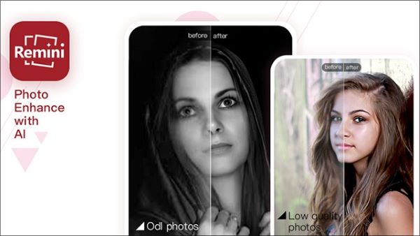 App phục hồi ảnh cũ Remini