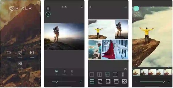 Dùng ứng dụng Pixlr ghép ảnh đôi