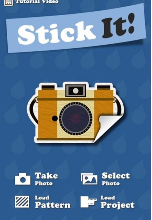 Trang chủ của ứng dụng StickIt