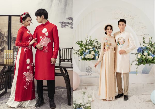 Chụp ảnh cưới áo dài giúp các cặp đôi gìn giữ nét đẹp văn hóa dân tộc trong ngày trọng đại