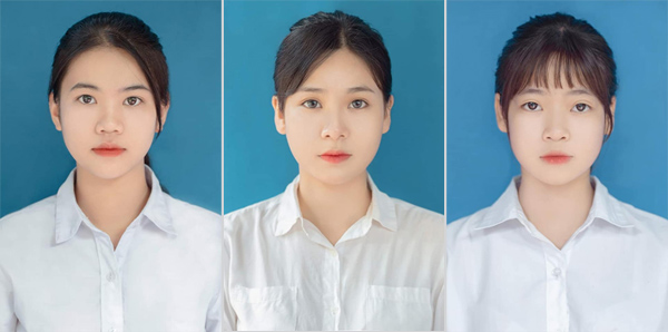 Các mẫu ảnh thẻ căn cước công dân đạt đúng yêu cầu