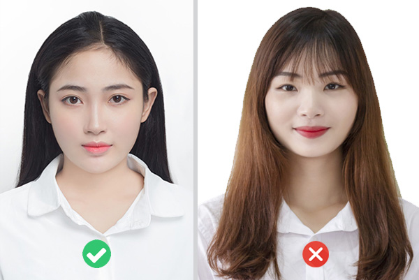 Quy định về kiểu tóc chụp ảnh hộ chiếu