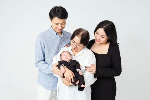 Concept chụp ảnh gia đình thân mật