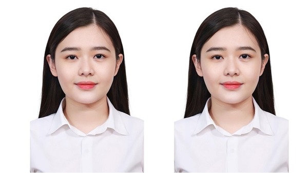 Hình ảnh visa Canada đạt chuẩn nếu ánh sáng đồng đều