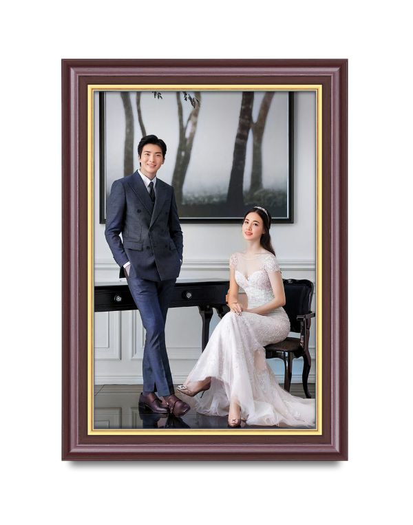 Mẫu 2 khung ảnh cưới 60x90 cổ điển