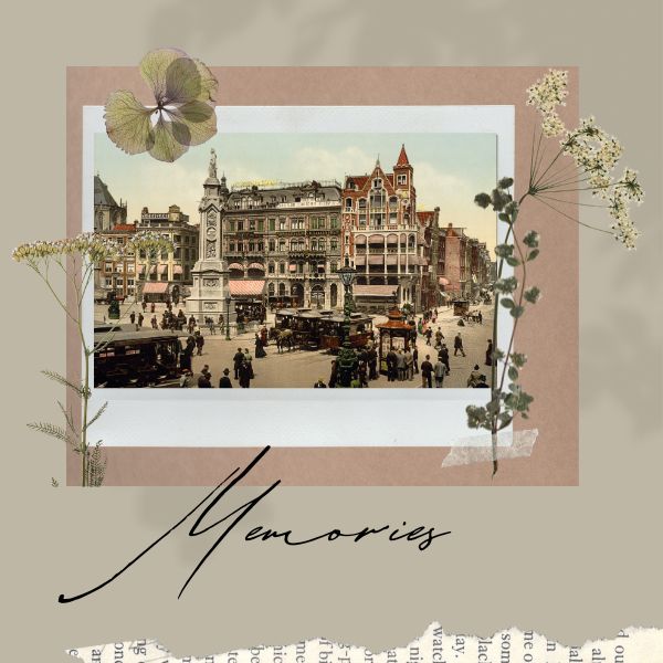 Khung ảnh Polaroid phong cách vintage