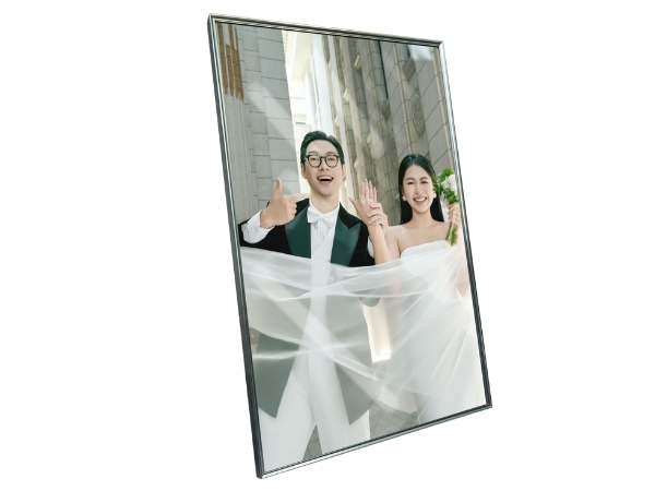 Khung ảnh cưới 40x60 viền mỏng