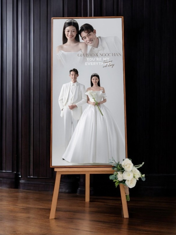 Kích thước ảnh cưới để cổng 60×120cm đứng dài