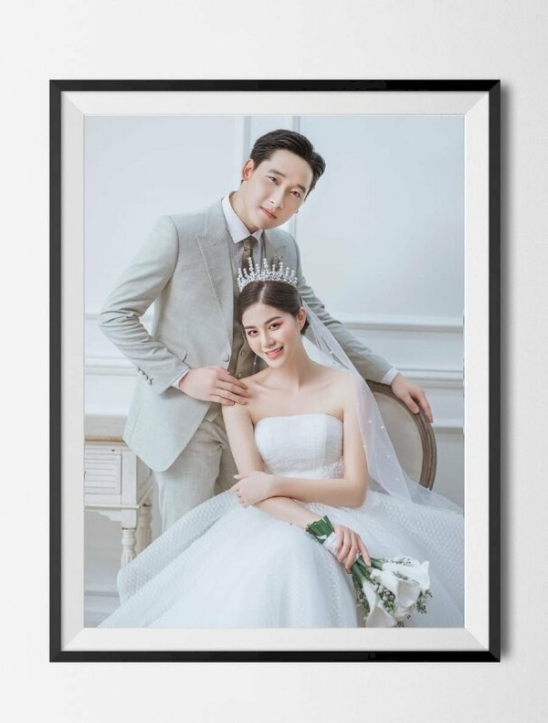 Kích thước ảnh 50x75cm vừa đủ” để dùng làm ảnh cổng cưới