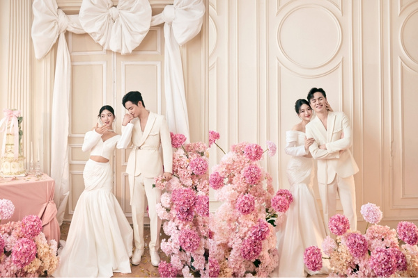 Nên lựa chọn phông nền phù hợp với phong cách mà cặp đôi muốn hướng đến