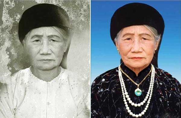 Phục chế ảnh thờ bằng công nghệ kỹ thuật số mang lại hình ảnh sắc nét, dễ in ấn