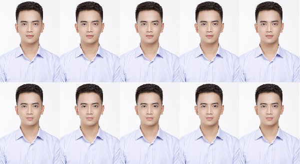 Trang phục chụp ảnh thẻ thi đại học