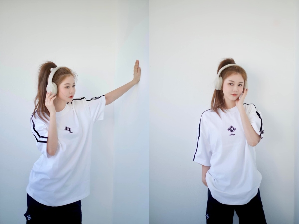 Kiểu ảnh thể hiện sự năng động pha nét đáng yêu