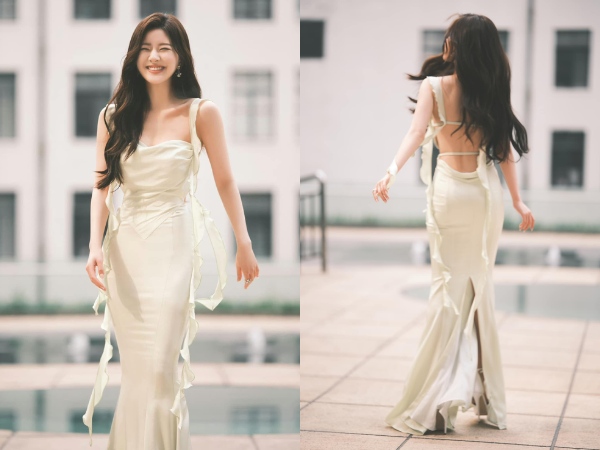 Bạn nên giữ lưng thẳng vừa phải, vai thả lỏng khi chụp ảnh toàn thân