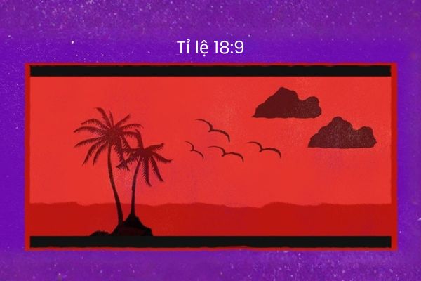 Tỉ lệ khung hình 18:9 tối ưu cho smartphone hiện đại với thiết kế màn hình tràn viền