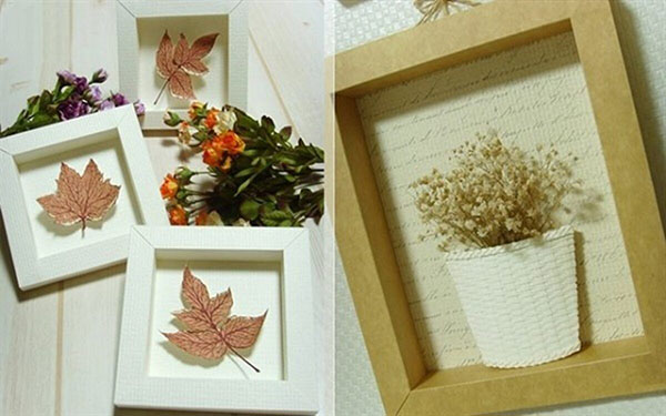 Cách làm khung tranh để bàn bằng giấy A4