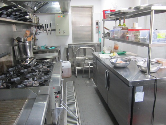 bếp khách sạn arengo lạng sơn