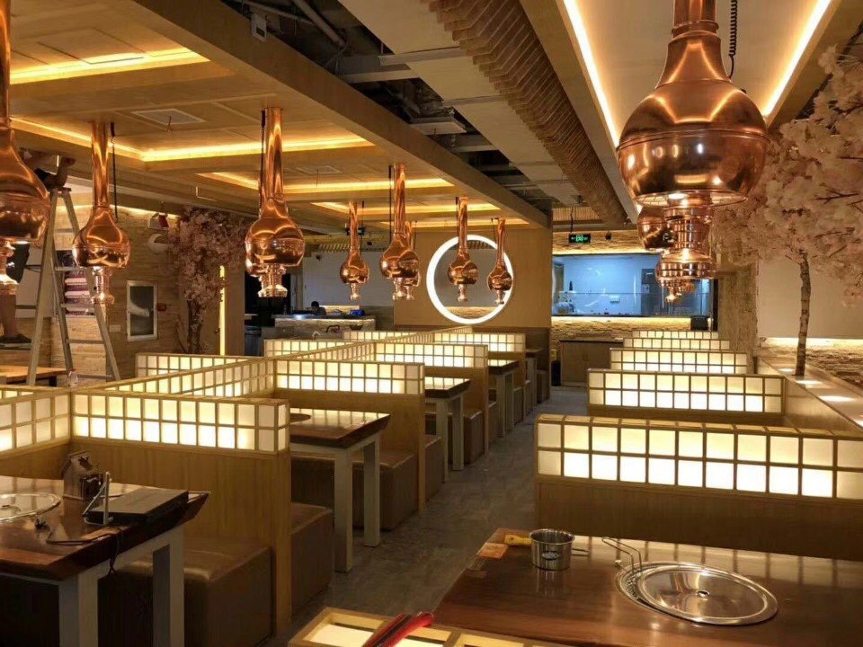 bếp lẩu nướng không khói hút dương