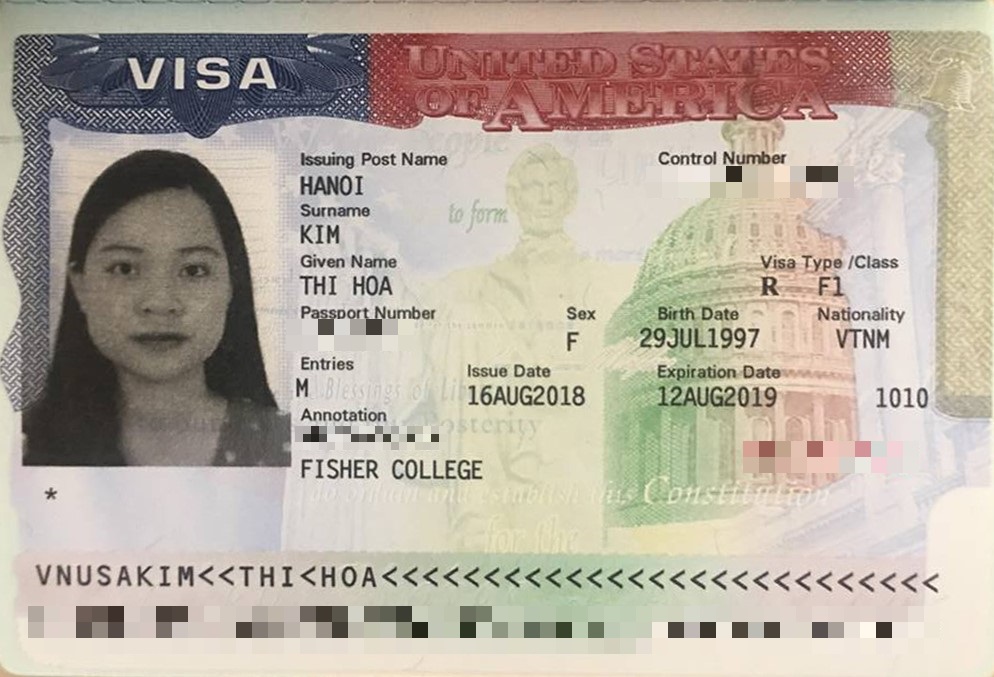 Chúc mừng bạn Kim Thị Hoa đã gia hạn visa du học Mỹ thành công