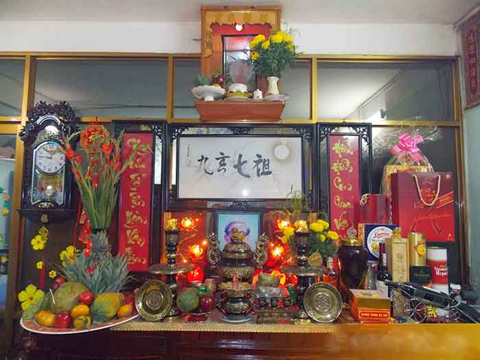 Thời điểm tốt nhất để vệ sinh bàn thờ là vào mỗi dịp tết đến xuân về