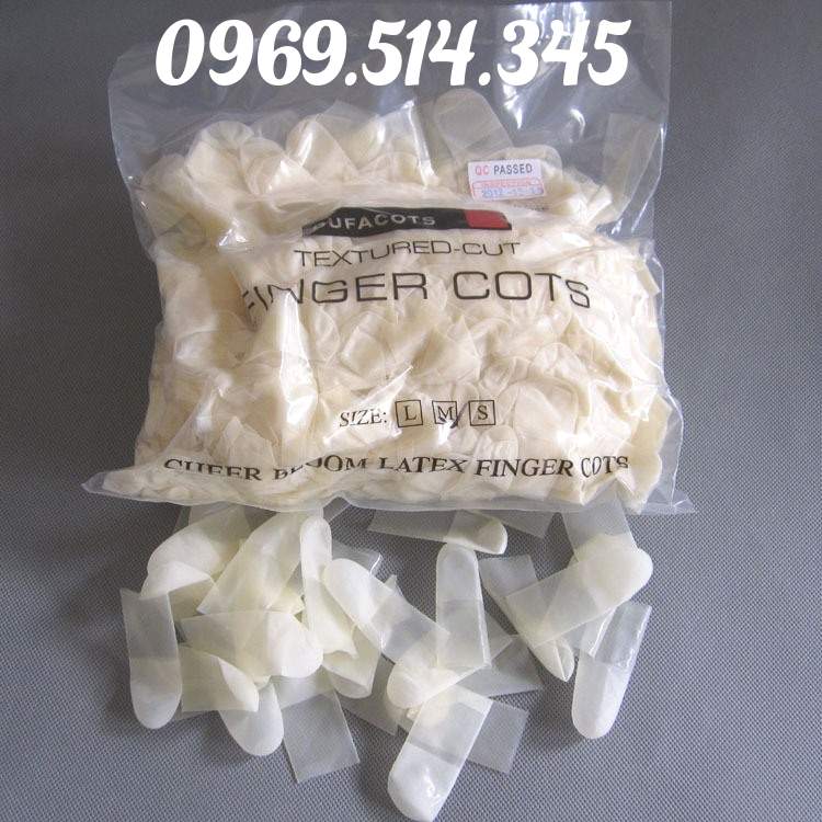 Bao ngón không đai y tế được đóng túi hút chân không bảo quản an toàn khi đến tay người tiêu dùng