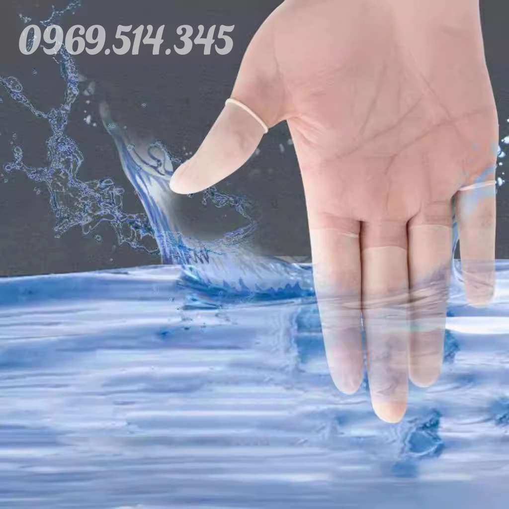 Bảo vệ sản phẩm, an toàn cho da tay với bao ngón tay không đai phòng sạch