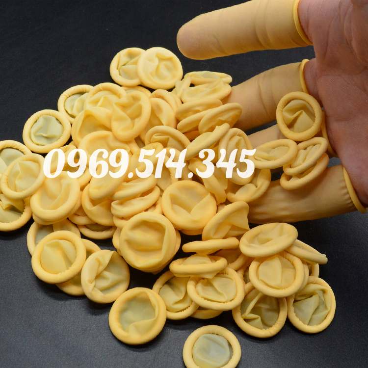 Bao ngón có đai Latex giúp người lao động làm việc chính xác hơn