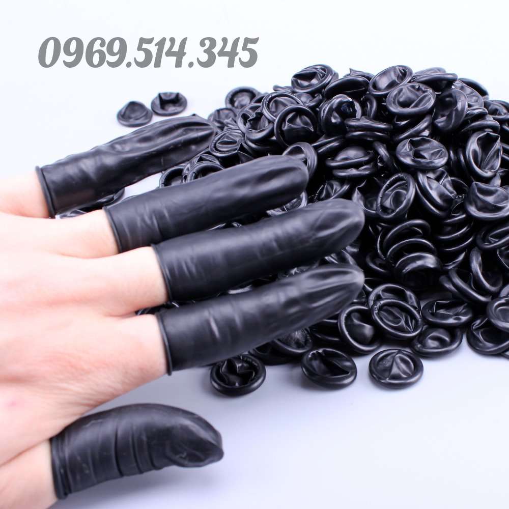 Bao ngón chống tĩnh điện màu đen giúp doanh nghiệp nâng cao hiệu suất sản xuất