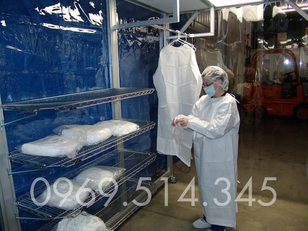 Giặt đồ phòng sạch là dịch vụ giặt cho các trang phục cần khả năng kháng khuẩn tuyệt đối