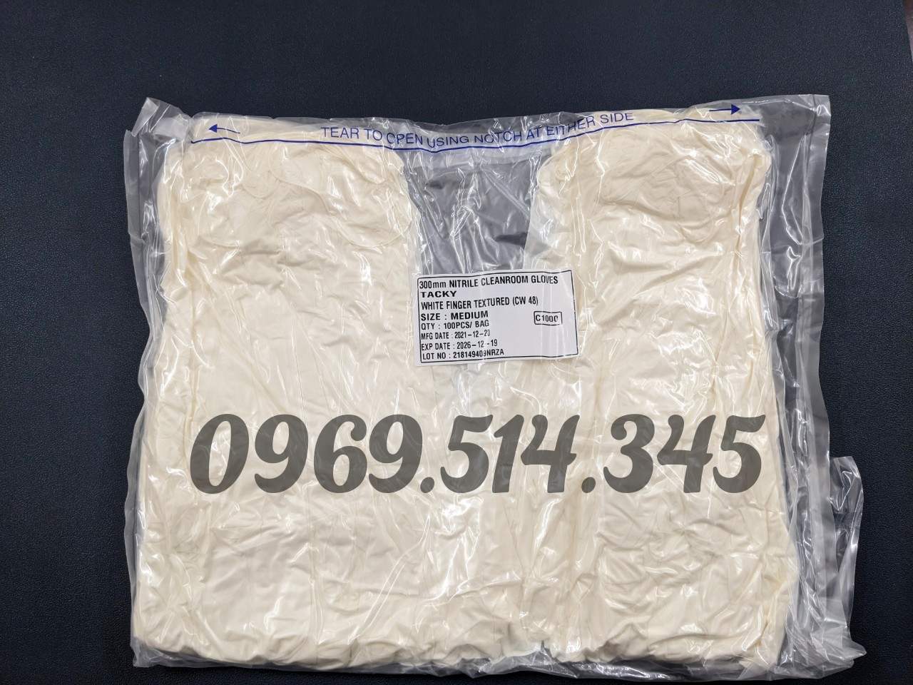Quy cách đóng gói tiêu chuẩn của bao tay y tế được hút chân không đảm bảo an toàn 2 lớp tránh va đập, rách thủng