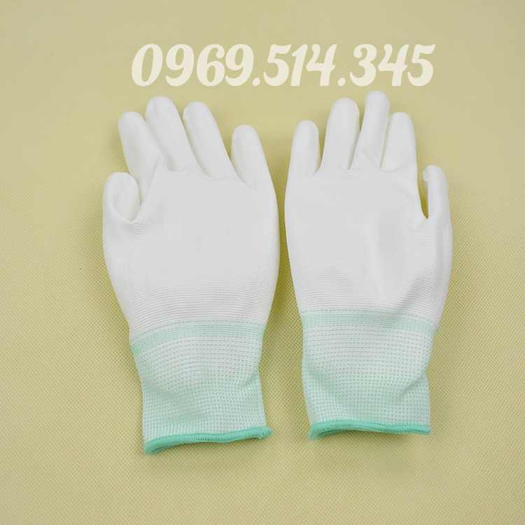 Găng tay phủ PU độ bền cao giúp người lao động làm việc hiệu quả hơn mà không cần thay găng tay thường xuyên