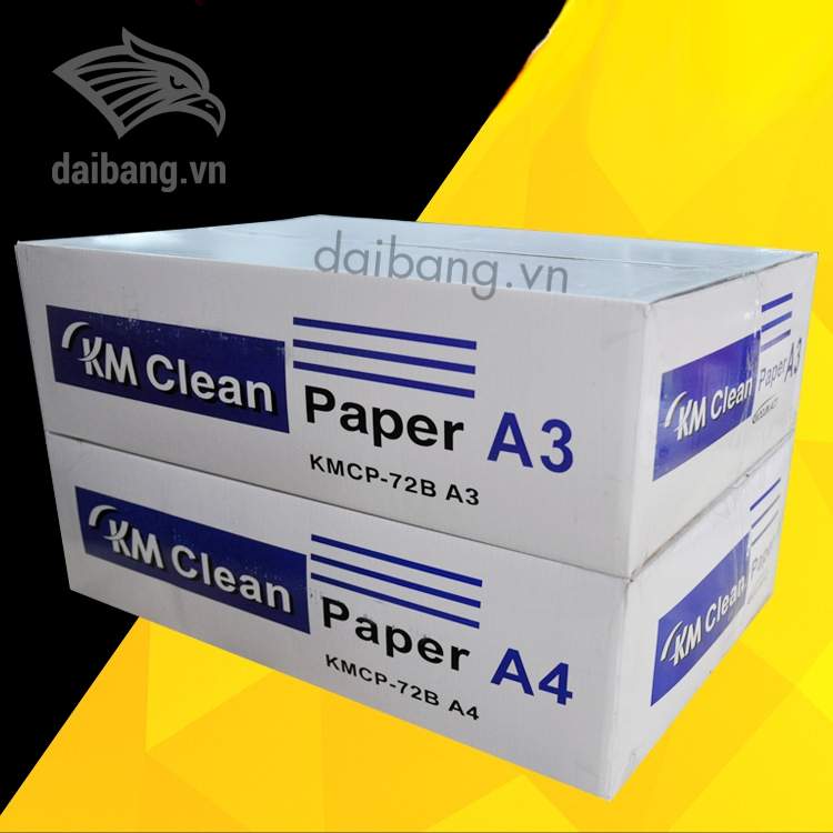 Giấy in Phòng sạch KM Clean Paper các kích thước A4 và A3