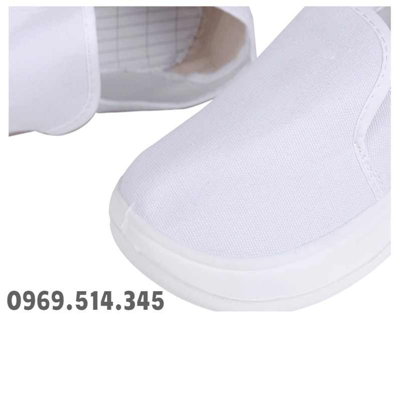 Chất liệu vải tĩnh điện và da PU của phần thân giày ESD được làm một cách cẩn thận nên đáp ứng tốt các tiêu chuẩn phòng sạch